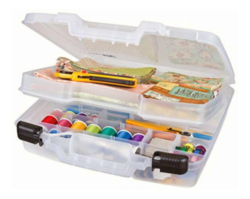 Artbin Quick View Deep Base Carrying Case, Divided Base With