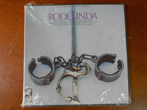 Handel  Rodelinda - Caja De Discos Lp 