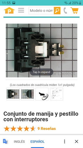 Manija Y Pestillo Con Interruptores 