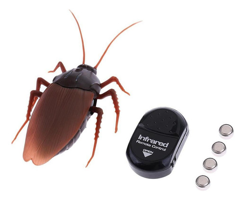 Divertida Simulación Animal Cucaracha Telemando Infrarrojo