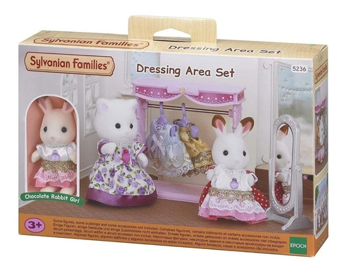 Sylvanian Families 5236 El Vestidor Accesorios + Coneja Edu