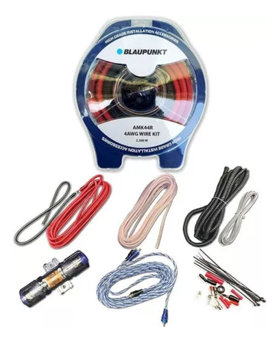 Kit De Instalacion Calibre 4 Blaupunkt Amk44r 2200w  Oferta!