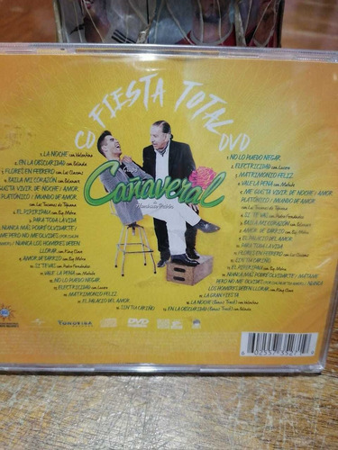 Cd Cañaveral Fiesta Total Lucero Belanova Los Claxons (Usado)