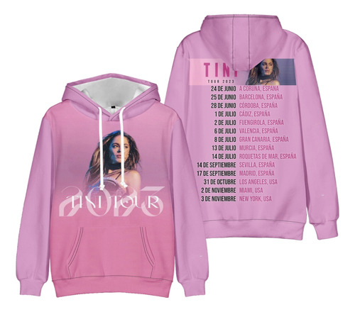 Sudadera Con Capucha Martina Stoessel Tini Tour 2023 - Ropa