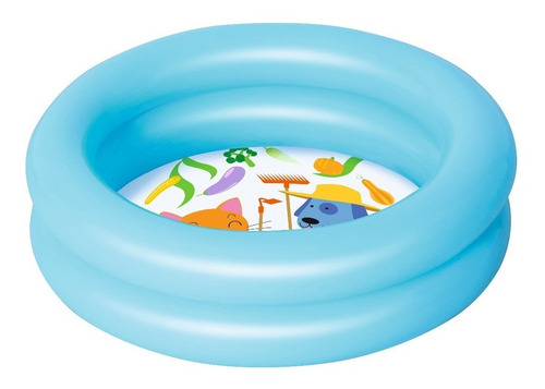 Pileta Inflable Bebe Pelotero Bestway 2 Anillos 61x15 Cm