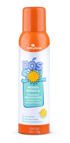 Pós Sol Babydeas ® Refrescante Hidratante Com Aloe Vera