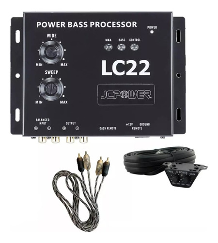 Restaurador De Bajos Lc22 Jc Power Epicentro Control De Bajo