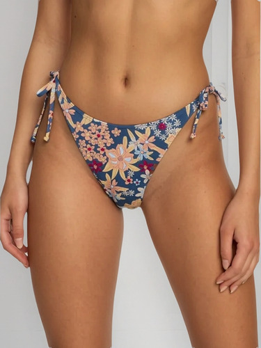 Traje De Baño Playa Roxy Beach Classics Azul Mujer Erjx40448