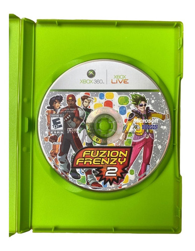 Fuzion Frenzy 2 Para Xbox 360 De Segunda Mano Solo Cd