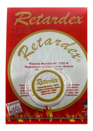 Lubricante Retardex Retardante Masculino