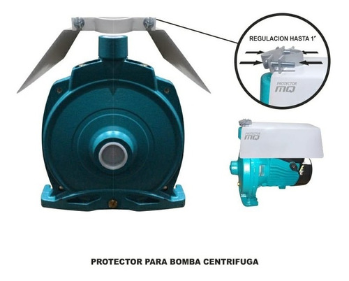 Imagen 3 de 4 de Protector Bomba Agua Periferica O Centrifuga ,intemperie Sol
