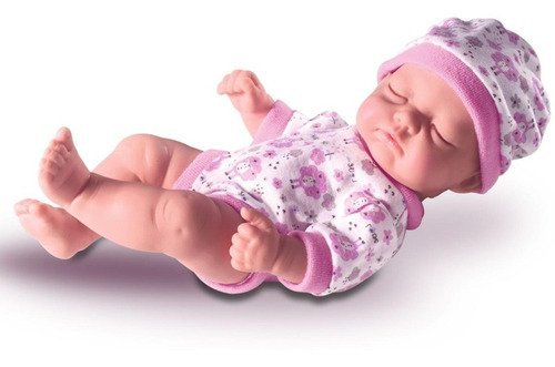Boneca Reborn Bebê Petit Cheirinho De Amor 25cm Dormindo