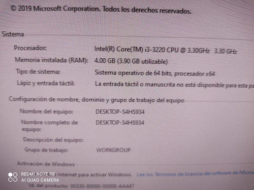 Intel Core I3-3220 3.30ghz Tercera Gen Socket 1155 Sr0rg (Usado)