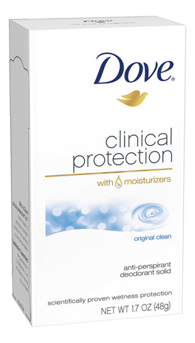 Desodorante Antitranspirante Dove Clinical Protection, Orig.