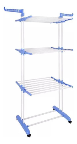 Tendedero De Ropa Colgador Perchero Plegable 3 Niveles