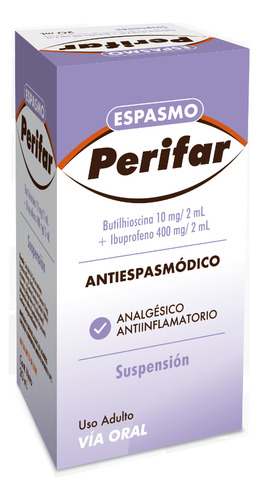 Espasmo Perifar® Suspensión X 20 Ml | Antiespasmódico