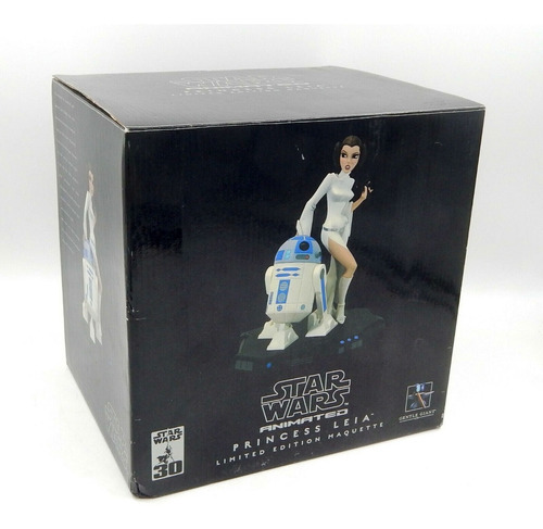 Gentle Giant Princesa Leia & R2-d2 Wars Animated Maquettte