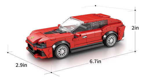 Juguete P/ Armar Zylegen, Automóvil : Lambo Svj