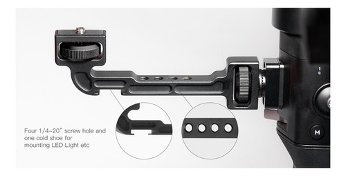 Monitor De Montaje Con 3 Luces Weebill Zhiyun De Bracket S/s