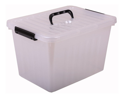 Caja Organizadora Plastica Apilable Mediana  X 12 Unidades