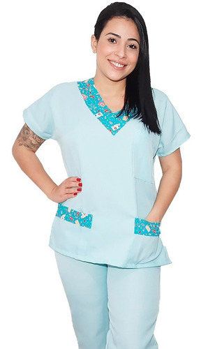 Pijama Cirúrgico Conjunto Hospitalar Personalizado-scrub