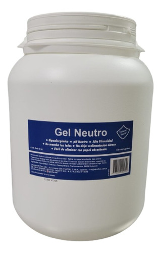 Gel Neutro Natural Touch 5kg