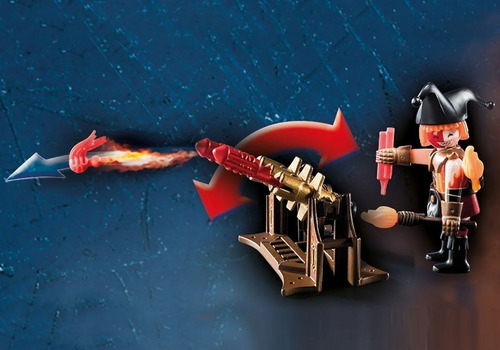 Playmobil 70228 Novelmore Maestro De Fuego Bandidos Burnham