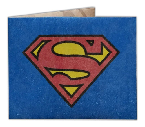 Billetera De Papel Irrompibles Imperme Tyvek Superman Lerit 