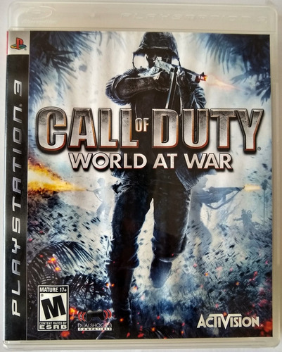 Jogo Call Of Duty  World At War - Ps3 - Mídia Física