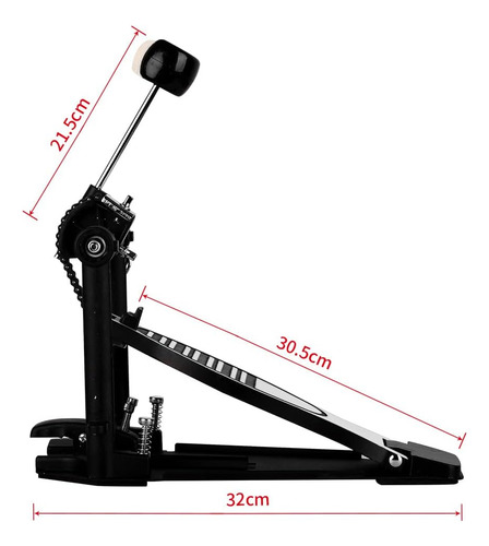 Pedal De Bombo,doble Cadena De Tambor Step On Hammer,sing...