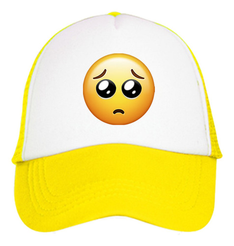 Gorra Trucker Emoji Emoticon Tierno Ojitos Grandes R1
