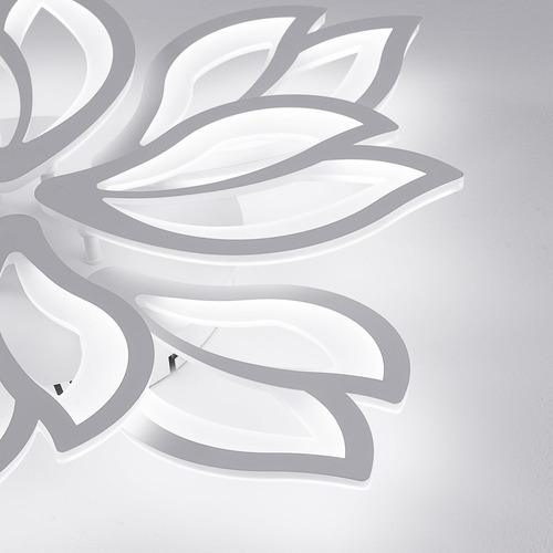 Lámpara De Techo Led Moderna Regulable, Lámpara De Techo De