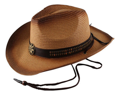 A Sombrero De Vaquero De Ala Ancha De Estilo Occidental For