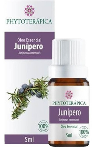 Óleo Essencial De Junípero 5ml - 100% Puro - Phytoterápica