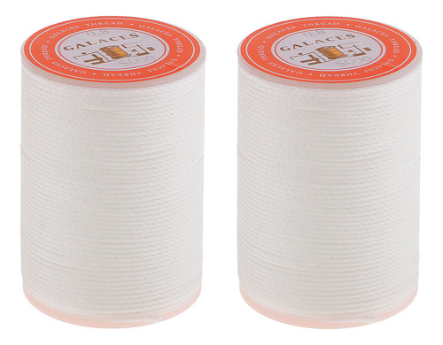 2 Piezas 60 Yardas De Coser De Material Cuero De Práctico