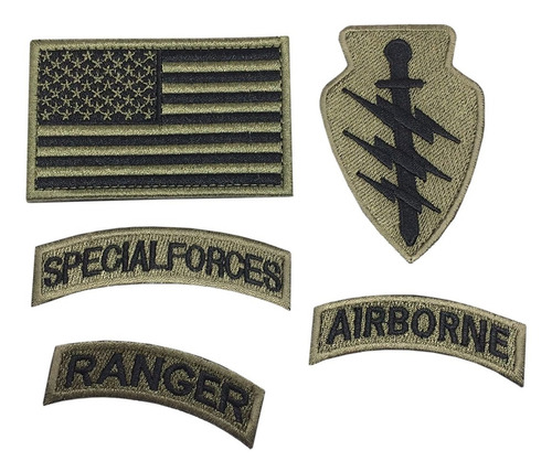 Parche Bordado Airborne Special Force Set