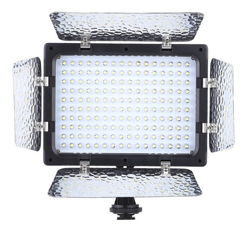 Andoer W160 Video Fotografía Luz Lámpara Panel 6000k 160 Led