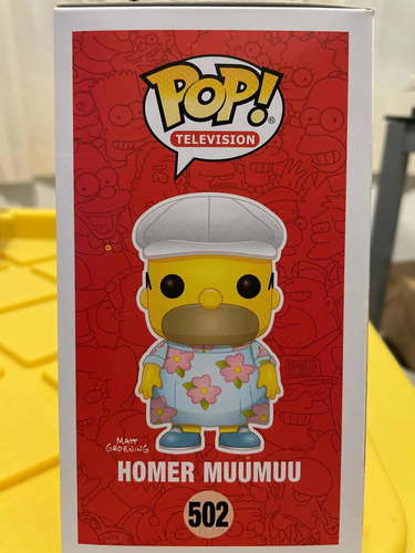 Funko Homer Muumuu Sticker Hot Topic (homero Muumuu) (Usado)