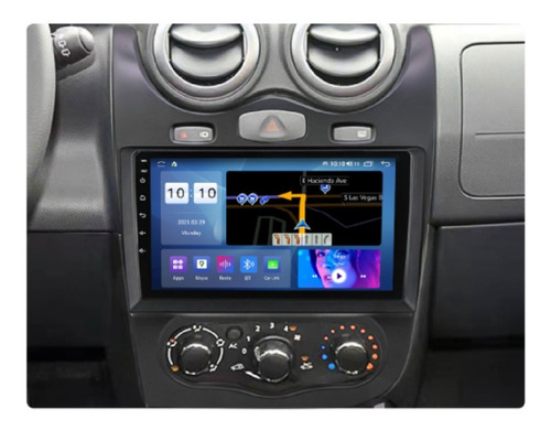 Multimídia Android Renault Sandero Stepway 12-14 8/core 10p