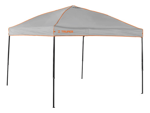 Toldo Plegable De 3 X 3 M, Truper 66075 Color Gris