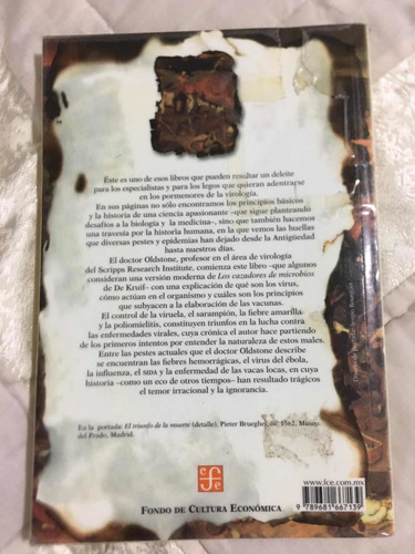 Virus Pestes E Historia Autor Michael B.a Oldstone Editoeial