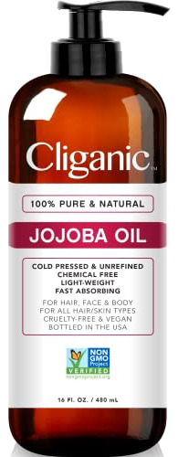 Cliganic Non-gmo Aceite De Jojoba Para La Piel, El W5rvg