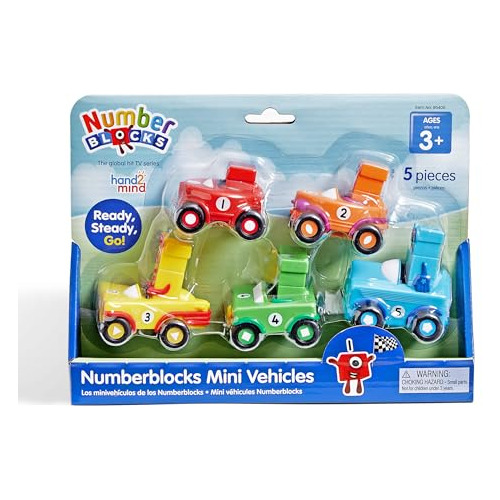 Numberblocks Mini Vehicles, Toy Vehicle Playsets, Race ...