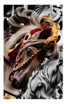 Comprar Vinilo 40x60cm Carrusel Calesita Caballo Parque Juegos M8