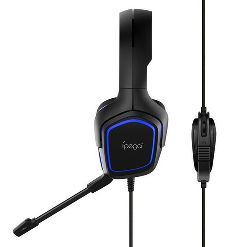 Imagen 1 de 1 de Audifonos Gamer Ipega Multi Plataforma 2 Metros