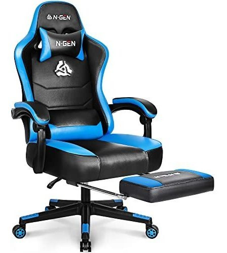 N-gen Silla Para Juegos Con Reposapiés Estilo De Asiento Niv