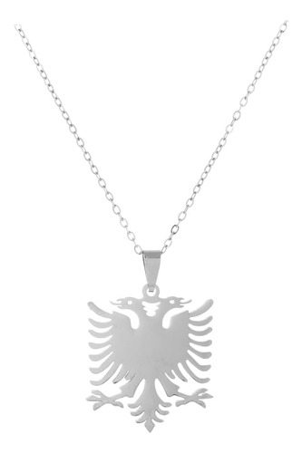 Llyanz Collares Con Colgante De Águila De Albania De Acero I