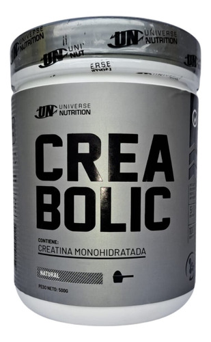 Creabolic 500g Creatina Monohidratada De Universe Nutrition