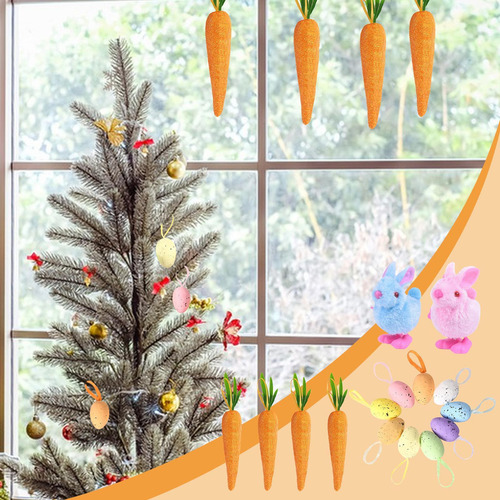 Adornos De Pascua Para Árbol Adornos De Árbol De Huevos De P
