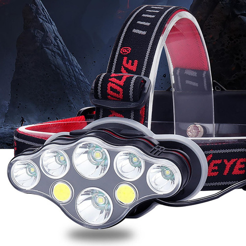 Linterna Frontal Led Con Luz Roja Linterna Frontal Led